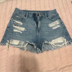 American Eagle Distressed Jean Shorts
